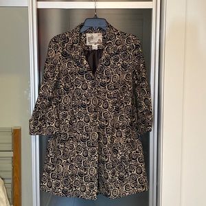 Kensie 60’s car style coat